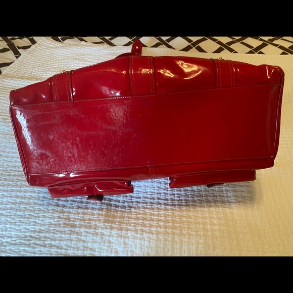 Mulberry London Roxanne Bright Red Bag - Picture 13 of 13